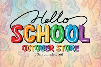 Hello School Font: Creative Typography for Educational Projects