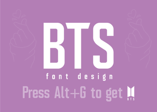 Bts-Inspired Typography: Creative Font Designs for Fans