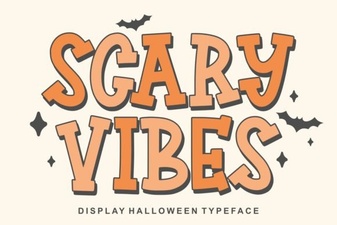 Scary Vibes Font for Dark Design Projects