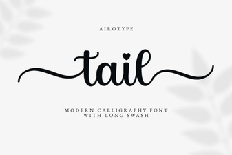 Tail Font: Creative Typography for Modern Design Projects
