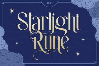 Starlight Rune Font: Creative Typography for Magical Designs